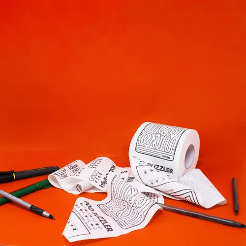 Miniatura 7 de Rollo de Papel Higiénico Novedoso - Rollo de Papel de Baño - Papel Higiénico Divertido - Regalos de Broma Regalos Novedosos Divertidos