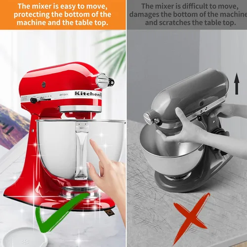 Miniatura 2 de Alfombrilla deslizante para mezclador Kitchenaid, alfombrilla deslizante para mover el mezclador, almohadilla compatible con mezclador Kitchenaid