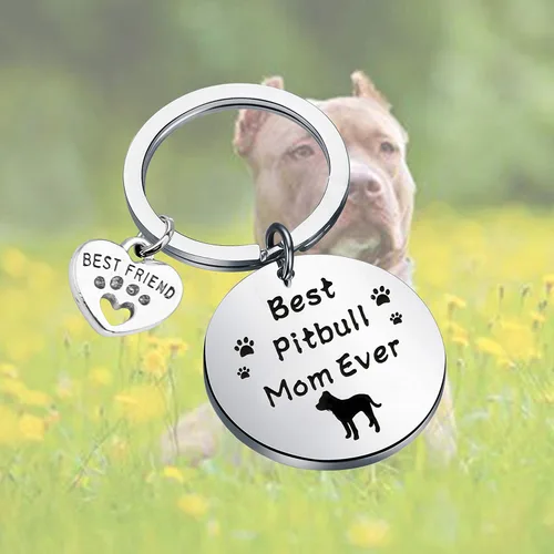 Miniatura 7 de FUSTMW - Llavero para perro con diseño de perro
