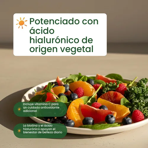 Miniatura 6 de NatureBell Suplementos de ácido hialurónico, 250mg de ácido hialurónico con 25mg de vitamina C por porción, 200 cápsulas, apoya la hidratación