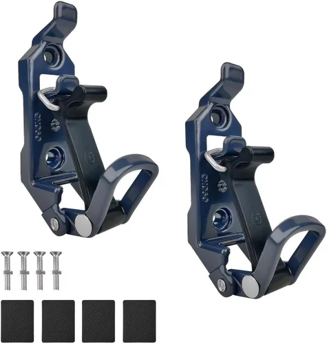 2 piezas de soporte para palas para portaequipajes de techo, equipo todo terreno, soporte para Rotopax, soporte para palas para camiones, soporte
