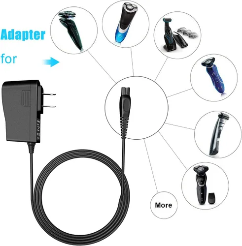 Miniatura 3 de NTQinParts Adaptador de cargador de corriente alterna para Philips Norelco OneBlade Hybrid Electric Trimmer QP2520/90