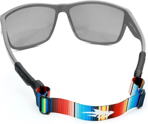 Miniatura 9 de Pilotfish Correas flexibles para gafas, ajustables para deportes, se adaptan a anteojos y lentes de sol Negro