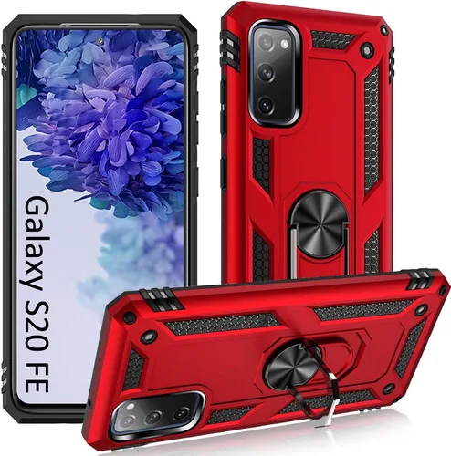 Miniatura 17 de ADDIT Funda S20 para Samsung Galaxy S20 de 6.1 pulgadas, con anillo de soporte, soporte ajustable, grado militar, protección resistente, a prueba