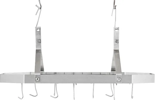 Miniatura 2 de Cuisinart Chef's Classic - Estante para ollas de pared estilo barra de 33 pulgadas, bronce aceitado
