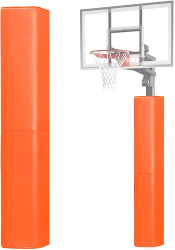 Miniatura 18 de Almohadilla para bastón de baloncesto de 72 pulgadas de alto y 2 y 4 pulgadas de grosor, se adapta a postes de 4 x 4, 5 x 5 pulgadas, 6 x 6