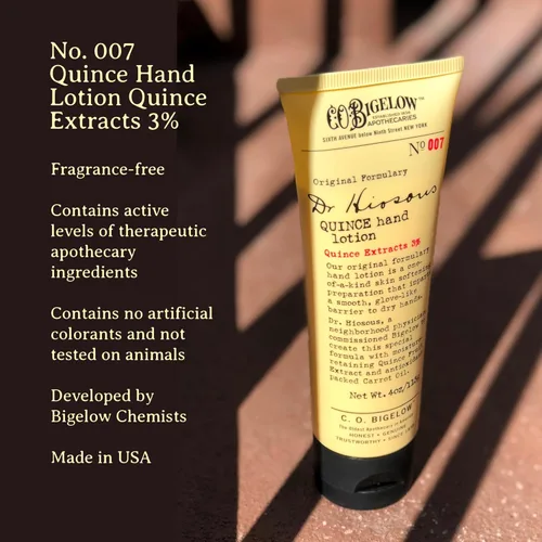 Miniatura 2 de C. O. Bigelow Dr. Hiosous - Loción de manos de membrillo para manos secas, crema de manos para mujeres y hombres para suavizar la piel seca