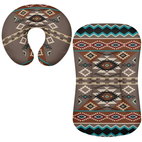 Miniatura 15 de Funda para tumbona de bebé floral de hongos bohemios y funda de almohada de lactancia, 2 piezas, ovalada, reloj de arena, rectangular, para moisés