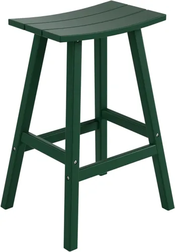Miniatura 25 de HDPE Laguna Contempo - Taburete de bar de 29", color negro