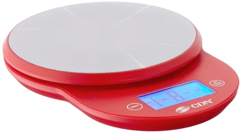 Miniatura 5 de CDN ProAccurate® - Báscula digital de cocina de 11 libras, capacidad de 11 libras, pantalla retroiluminada fácil de leer, acero inoxidable, perfecta