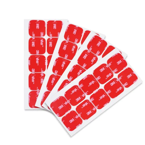 Miniatura 16 de 3M - Almohadillas adhesivas redondas de doble cara de diámetro de 1 pulgada, 20 unidades, 5925 cuadrados de cinta de montaje negra, almohadillas