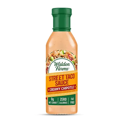 Miniatura 12 de Walden Farms Street Taco Sauce Lime Cream - Sin calorías, sin gluten, baja en carbohidratos, apta para dieta cetogénica, sin azúcar, sabor a crema