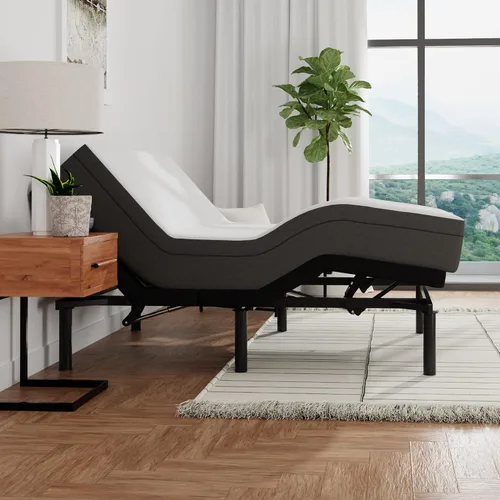 Miniatura 13 de Blissful Nights Twin XL e3 Base de Marco de Cama Ajustable con Inclinación de Cabeza y Pie, Control Remoto Inalámbrico, Fácil Montaje, Garantía