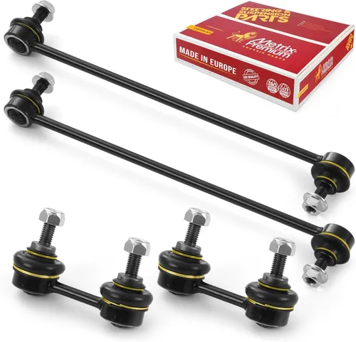 Miniatura 11 de Metrix Premium Piezas de Chasis - Kit de 4 Piezas de Enlace de Barra Estabilizadora Delantera y Trasera Compatible con Mercury Mariner 2009-2011
