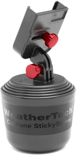 Miniatura 22 de WeatherTech CupFone con extensión – Soporte ajustable y universal para teléfono móvil con portavasos para coche y camión – Mejor diseño para carga