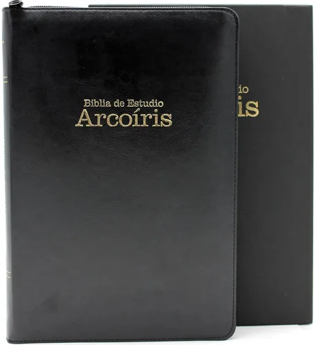 Miniatura 5 de Biblia de Estudio Arco Iris Reina Valera 1960 con Cierre e Indice en Español Imitation Leather – 1 Diciembre 2020
