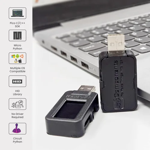 Miniatura 5 de HackyPi - Ultimate DIY USB Hacking Tool for Security Professionals and Ethical Hackers, DIY Programmable Hacking USB for Educational Purposes