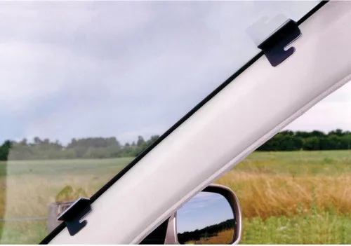 Miniatura 9 de Dash Designs, Inc.Retractable 21 Inches Windshield Sunshade for Honda HR-V 2023-2024 (Silver)