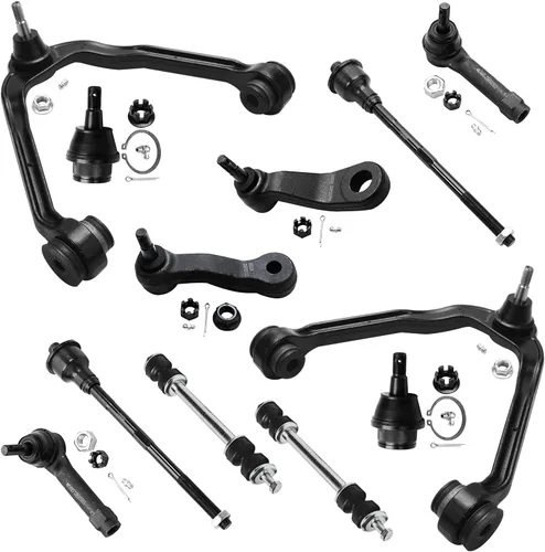 Miniatura 30 de Detroit Axle - Kit de extremo delantero para Ford 1998-2001 Explorer Mercury Mountaineer, 4 barras estabilizadoras delanteras y traseras, 2 brazos