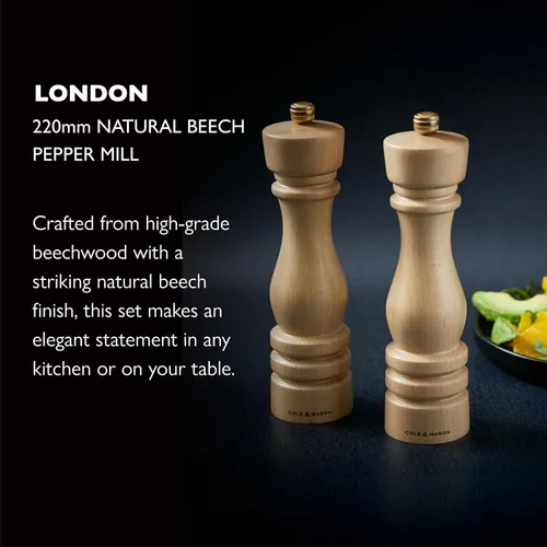 Miniatura 2 de Cole & Mason London - Molinillo de especias recargable, accesorio de cocina y hogar, molinillo de pimienta negra de mesa, molinillo de pimienta
