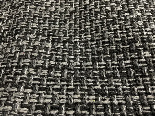 OctoRose Funda de Futón de Tamaño Twin con 3 Cremalleras Laterales, Tapicería de Lino Grueso Negro para Sofá, Cama de Día, Colchón, Protector de