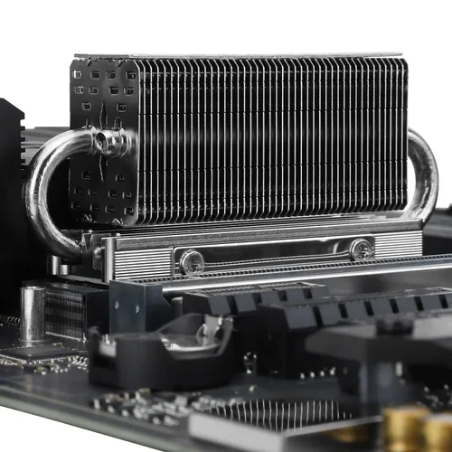 Miniatura 7 de Thermalright HR10 2280 SSD Enfriamiento disipador de calor, disipador de calor de doble cara, tubos de calor de 4 × 0.197 in, con almohadilla
