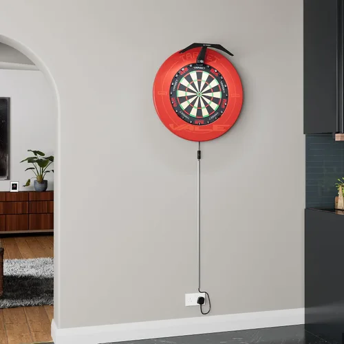Miniatura 7 de Target Darts Tablero de Dardos LED - Iluminación de Tablero de Dardos Brillante Cable Extra Largo de 3m Se Ajusta de Forma Segura a Todos