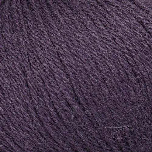 Miniatura 3 de Juego de 3 madejas de 100% lana de alpaca, peso DK, celestial, suave y perfecto para tejer y tejer a ganchillo (morado, DK)
