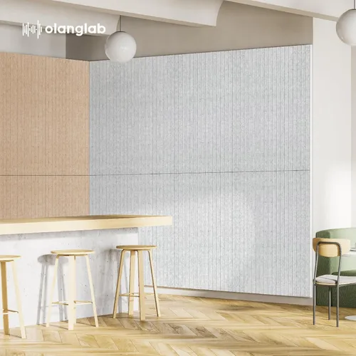 Miniatura 6 de Olanglab Paneles Acústicos de Pared Paquete de 10, 48 x 24 por cada panel acústico absorbente de sonido, paneles de sonido decorativos para estudio