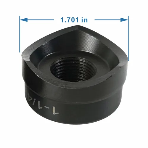 Miniatura 6 de AMZCNC Punzón y troquel de conducto de 1-1/4" para impulsor hidráulico de perforación con Rosca 3/4"-16UN ((Tamaño del orificio del conducto)