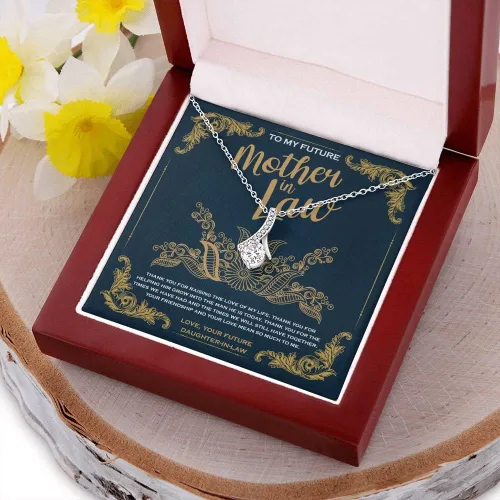 Miniatura 3 de To My Future Suegra Thank You For Raising The Love Of My Life From Bride Daughter in Law Gran regalo para novio, mamá suegra, marido, boda