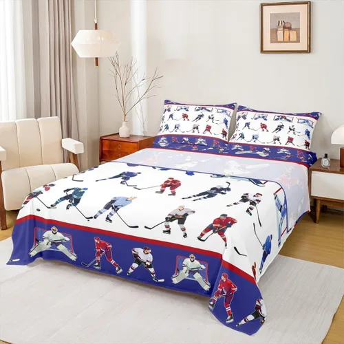 Miniatura 47 de Juego de sábanas con estampado camuflaje de la bandera estadounidense tamaño King, de Castle Fairy. Juego de ropa de cama de lujo de microfibra