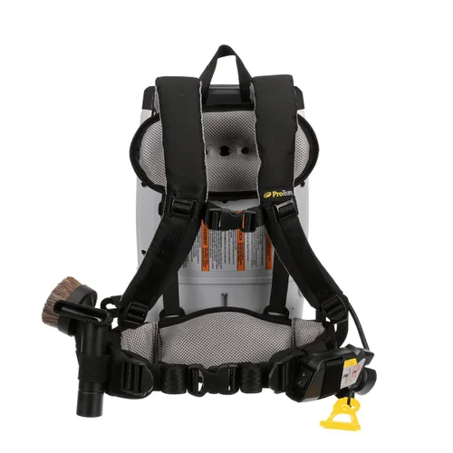 Miniatura 2 de ProTeam ProVac FS 6 mochila aspiradora comercial con kit de herramientas
