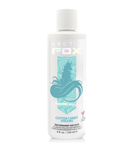 Miniatura 46 de ARCTIC FOX - Tinte de color semipermanente para cabello vegano y libre de crueldad, color amarillo intenso (4 onzas líquidas, Cosmic Sunshine)