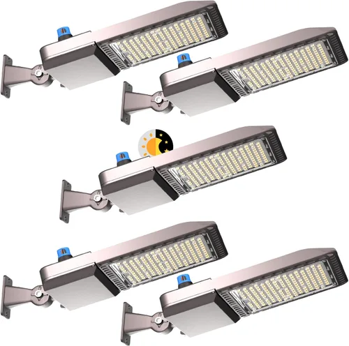 Miniatura 12 de Iluminación de estacionamiento LED de 320W (350 * 1W) (48000Lm Eqv 1200W HID/HPS) 150LM/W Luces de estacionamiento de montaje en brazo al aire libre