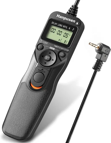 Miniatura 10 de HANPUSEN Temporizador Intervalómetro de liberación de obturador remoto para Canon EOS R5, 10D, EOS 6D Mark II, 1D X Mark III, 1D X Mark II, 1D X, 1D