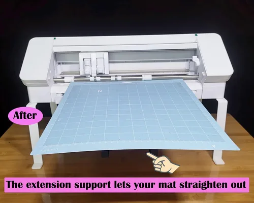 Miniatura 3 de Bandeja de extensión compatible con silueta Cameo 4, bandeja extensora compatible con Silhouette Cameo 4, alfombrilla de corte extensor soporte