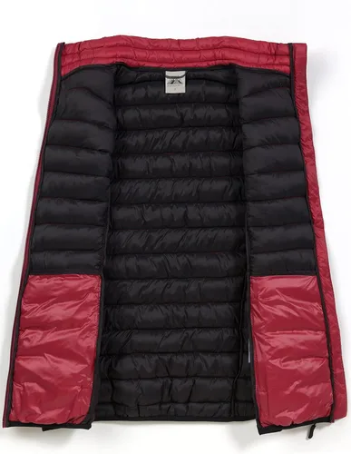 Miniatura 4 de Mapamyumco Chaleco acolchado ligero de invierno para mujer, chaquetas sin mangas plegables con aislamiento reciclado