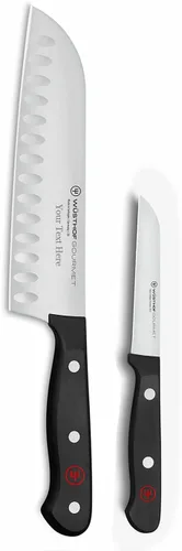 Miniatura 7 de WÜSTHOF Gourmet - Juego de cuchillos de chef asiáticos de 2 piezas, color negro