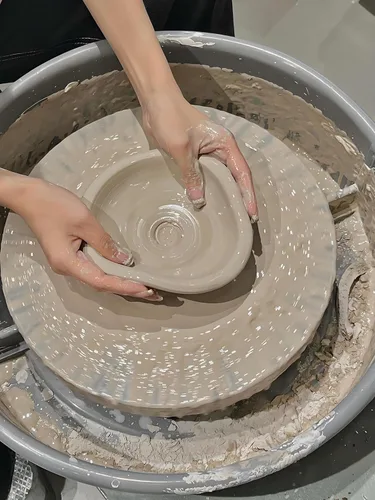 Miniatura 2 de Arcilla seca al aire natural, 2 libras. Escultores blancos, principiantes y avanzados, arcilla de cerámica multiusos, alta plasticidad, barro fino