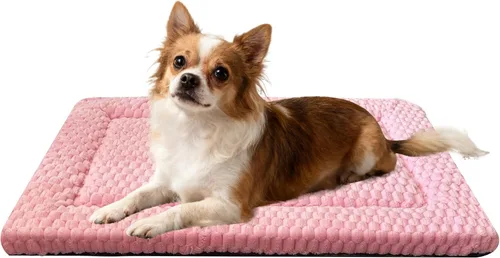Miniatura 31 de Alfombrilla para Cama de Perro – Almohadilla de Perrera Suave y Cómoda para Jaula – Cama y Almohadilla Duradera para Perros y Gatos – Ideal para Gris