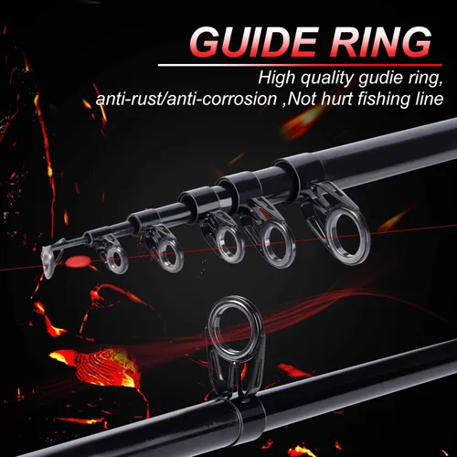 Miniatura 3 de Sougayilang Telescopic Fishing Pole with Spinning Reel Portable Fishing Rod Reel Combos