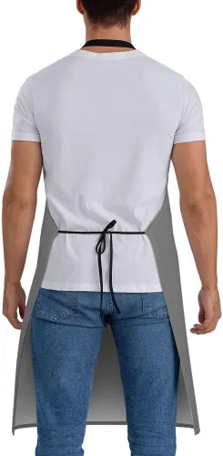 Miniatura 4 de Delantal personalizado con bolsillos para mujeres y hombres, diseño personalizado de tu imagen texto logotipo para cocina delantales de cocina