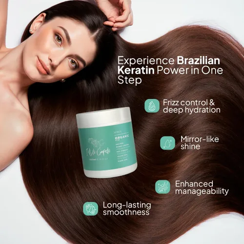 Miniatura 8 de I Belli Capelli Venice B-tox Organic Kit - Tratamiento Orgánico 500g/17.60 oz + Champú de Limpieza Profunda 10.1 fl oz/10.1 fl.oz