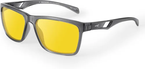 Miniatura 5 de KastKing IllumiLens Gafas de visión nocturna, gafas de conducción nocturna para hombres y mujeres, reducen el deslumbramiento y mejoran la visión