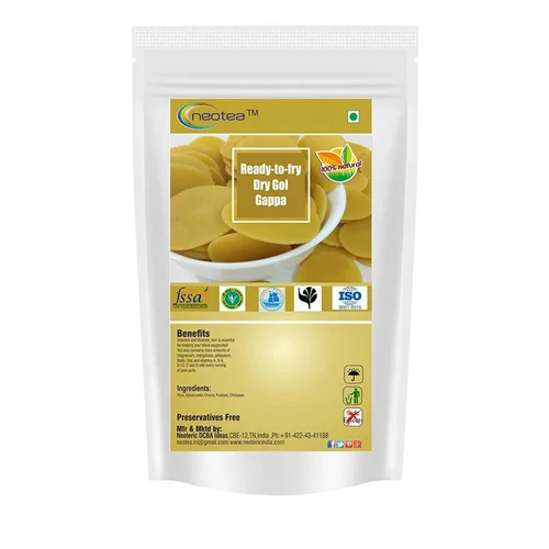 Neotea Gappa GOL Gappa Listo para Freír Seco | GolGappa Seco | Pana Puri | Papadas Pani Puri (Trigo Pani Puris) (17.64 oz)