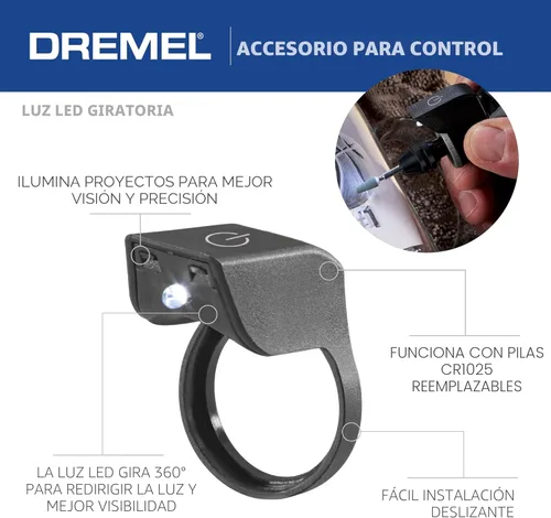 Miniatura 11 de Kit de herramienta giratoria versátil Dremel 4300-9/64 con eje flexible - 9 piezas adicionales y 64 accesorios - Ideal para grabado, grabado