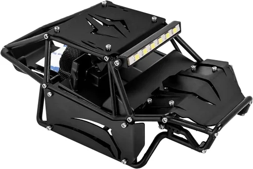 Miniatura 4 de INJORA Carcasa de Buggy de Roca de Nailon de 45g (1.59 oz) con Paneles Spider de Aluminio para 1/24 RC Crawler Car Axial SCX24 C10 JLU Bronco Base