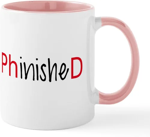 Miniatura 26 de CafePress Knitting Phd (Projects Half D Mug 11 oz (11.0 fl oz) Taza de café de cerámica