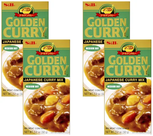Miniatura 10 de S&B, Golden Curry - Mezcla de curry japonés, medio caliente, 3.2 oz